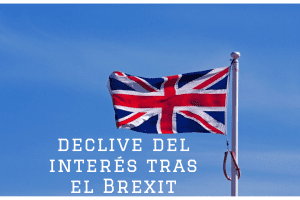 declive del interés tras el Brexit