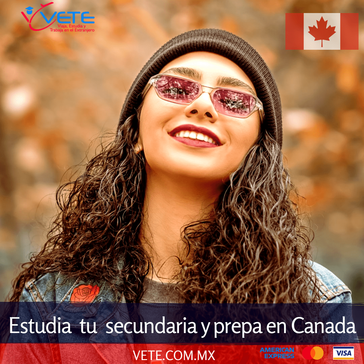 Estudiar tu secundaria o preparatoria en Canada vete education and travel