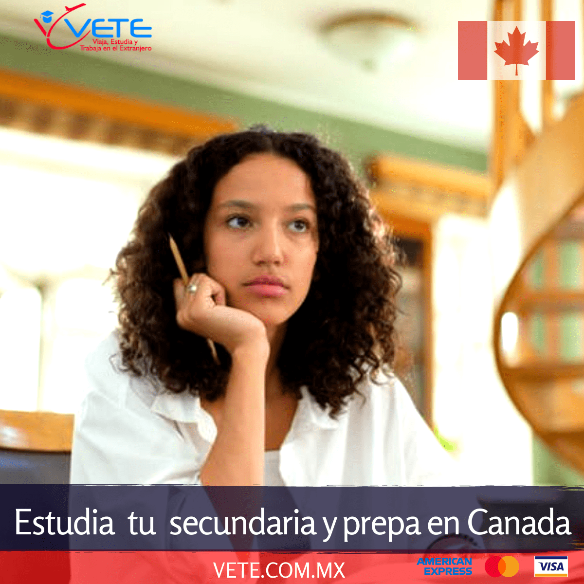 Estudiar tu preparatoria en Canada vete education and travel